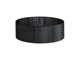 D0608  Serena 45cm Faux Silk Organza Shade Black